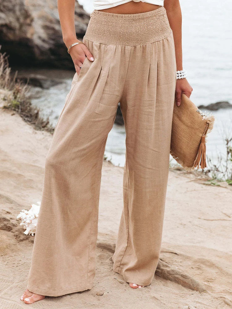 Solstice High-Waist Trousers