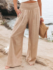 Solstice High-Waist Trousers