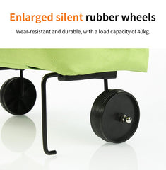 Breeze Folding Shopping Bag | Eco-Friendly, Large Capacity, Hidden Wheels