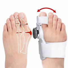 Foot Velcro Thumb Valgus Corrector – Thin, Lightweight, and Effective