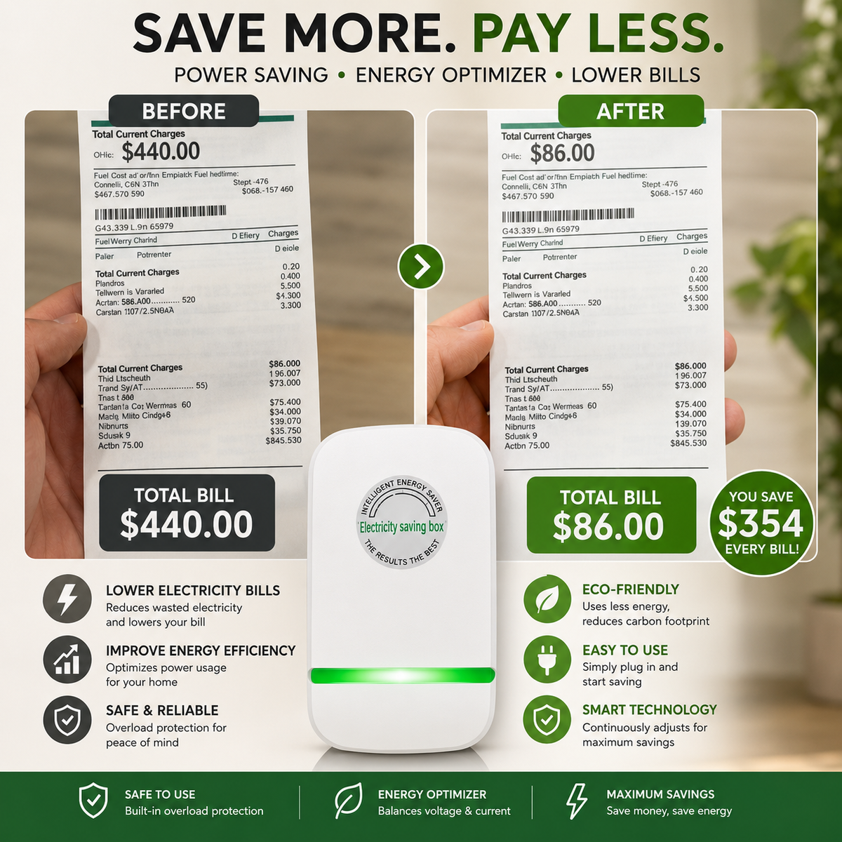PowerSave™ Smart Energy Optimizer