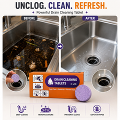 DrainForce™ Professional Drain Cleaning Tablets (12 Tablets)