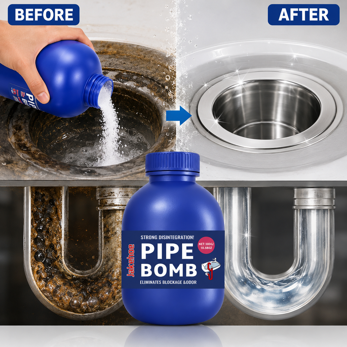 PipeBobo™ Professional Drain Cleaner