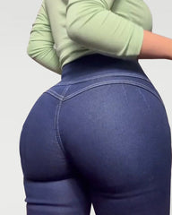 Cura Jeans | High Rise, Butt Lift, Soft Cotton Spandex