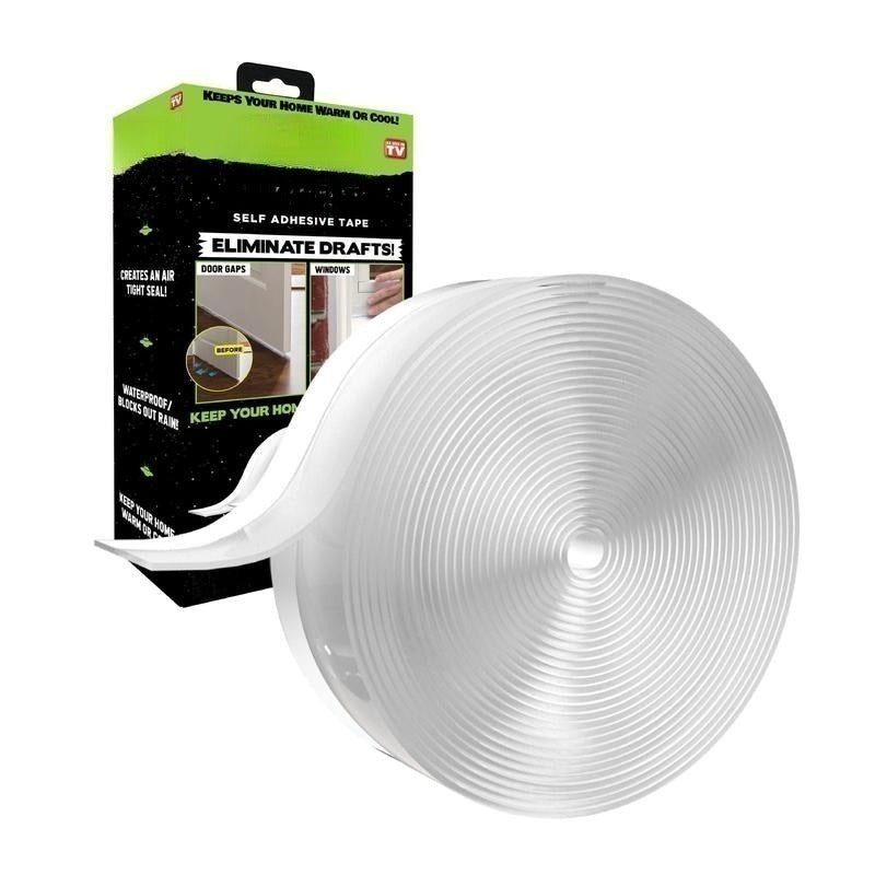 DuraSeal Weather Stripping | Self-Adhesive Silicone Door Seal Strip
