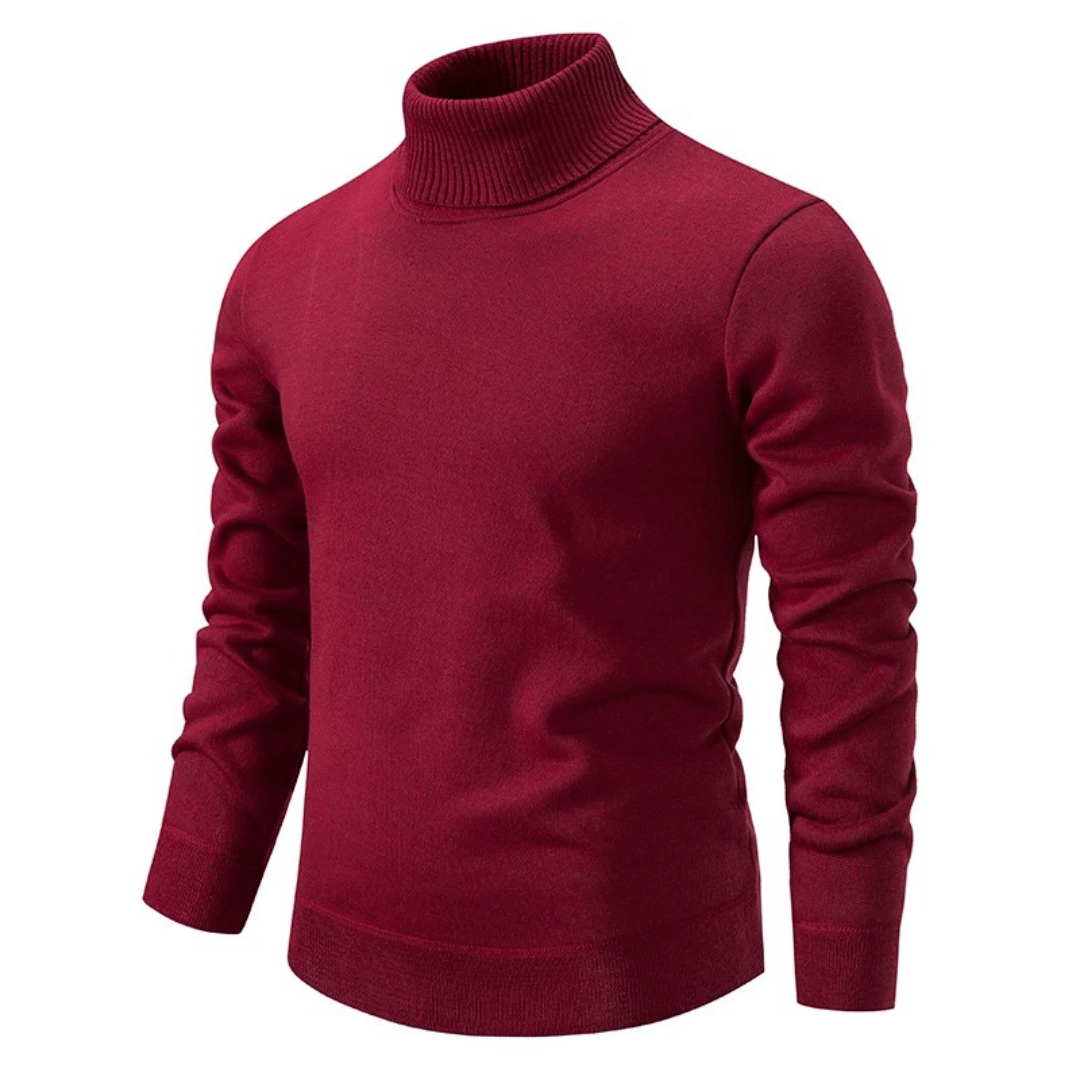 Giovanni™ Classic Virgin Wool Turtleneck dylinoshop