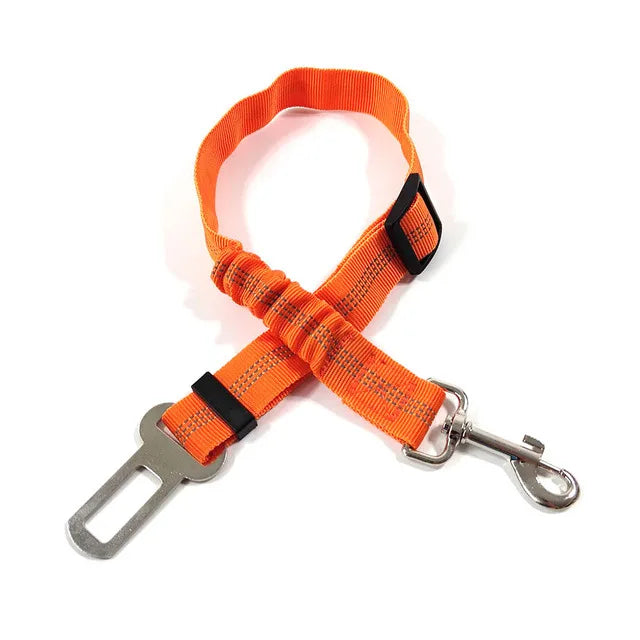 Adjustable Elastic Dog Car Seat Belt Leash for All Breeds