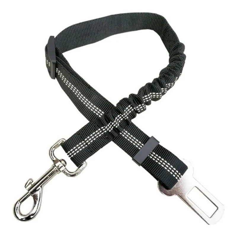 Adjustable Elastic Dog Car Seat Belt Leash for All Breeds