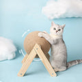 Sisal Rope Scratching Ball Toy for Cats, V or L Type