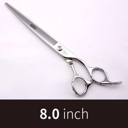 Fenice 7 /7.5/8/ 8.5/ 9 inch Dog Scissors for Dog Grooming Straight Cutting Pet Grooming Shears ножницы Tesoura Non-Slip Handle