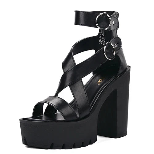 Open Toe High Heels