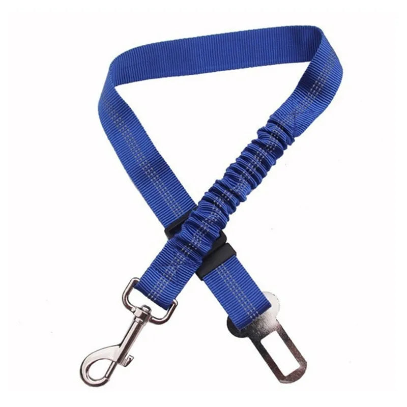 Adjustable Elastic Dog Car Seat Belt Leash for All Breeds