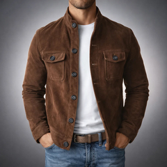 Haven Suede Jacket | Premium Quality, Military-Inspired Design