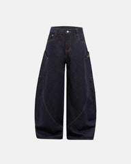 Ivy Baggy Jeans | Comfortable Cotton Blend, Loose Fit