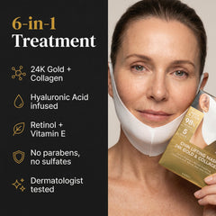 JAWLIFT Mask | Sculpting Jawline Enhancer, Skin-Friendly Fabric