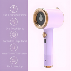 Milo Mini Steam Iron | Portable Dual Functionality for Travel