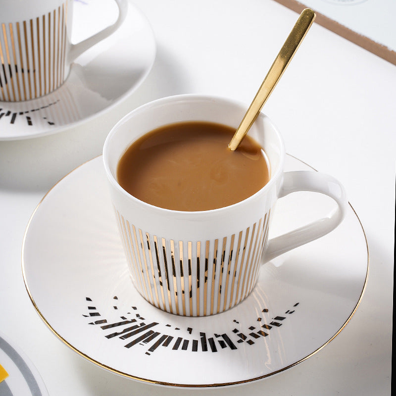 Mira Coffee Mug | Dynamic Moving Reflection, High-Quality Ceramic, 350ml