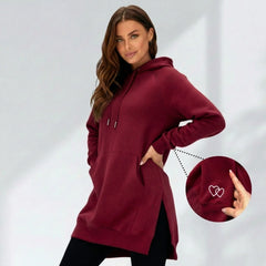 Ollie Hoodie Dress Women | Oversized, 100% Cotton, Dress with Hood