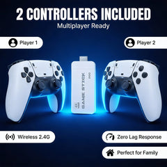 Retrovium Game Stick | Preloaded Classic Games, 4K Support