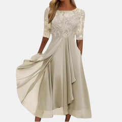 Rhea Women's Dress | Lace, Timeless Elegance for Special Occasions