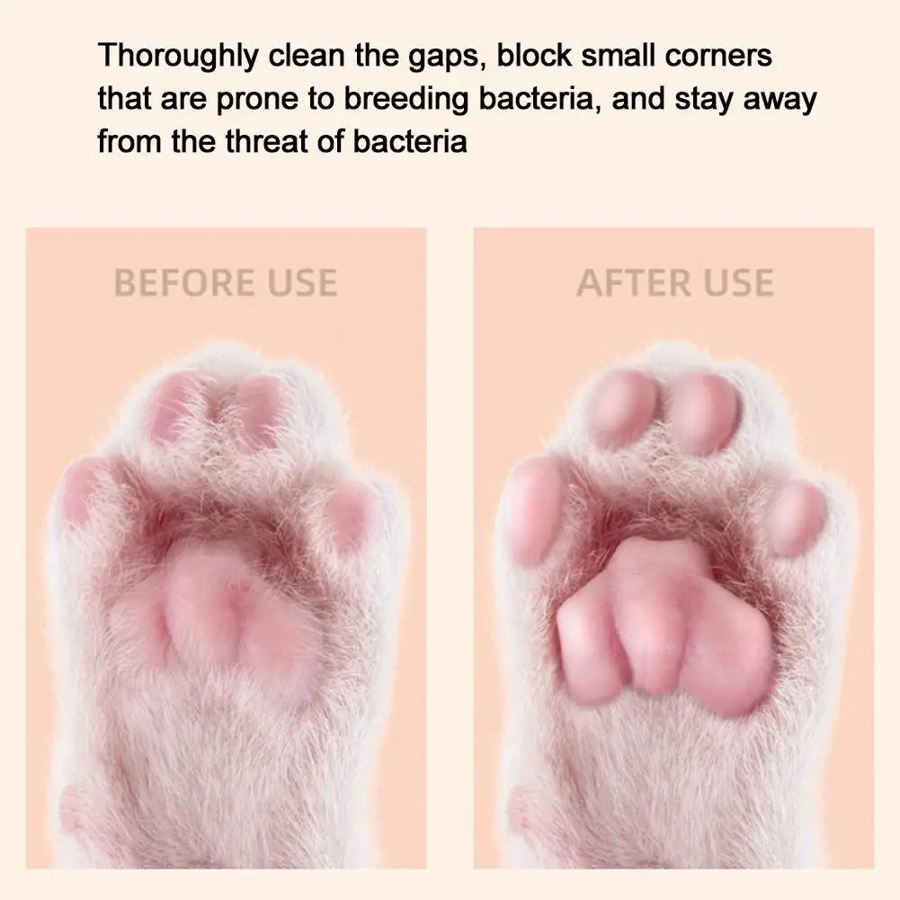 Pet Cat Electric Groomer Trimmer with LED Light Waterproof Pet Foot Hair Trimmer Low Noise Cat Dog Face Foot Ear Hip Paw Shaver