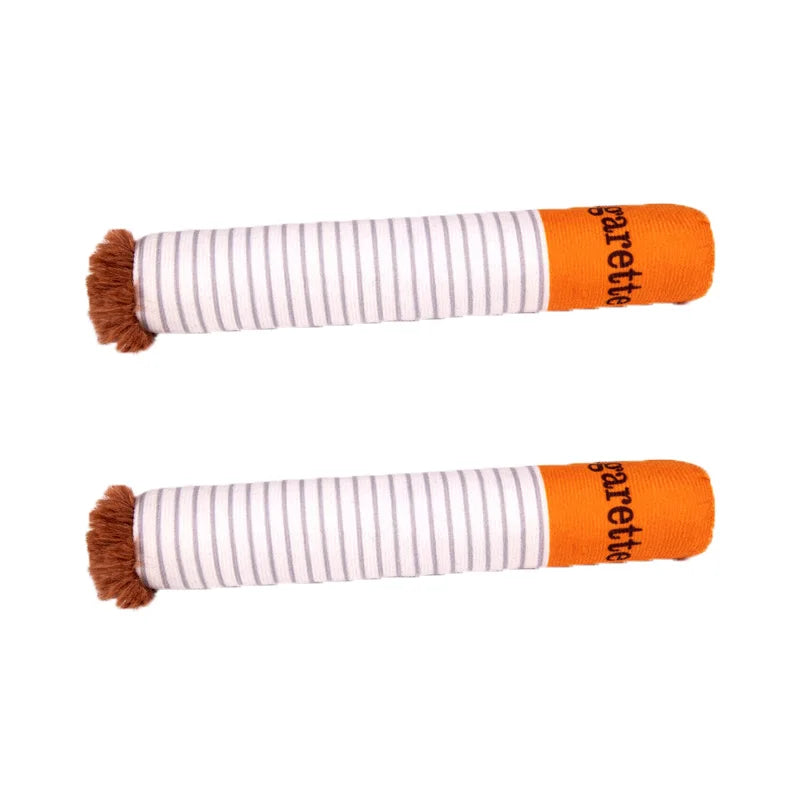 Interactive Plush Dog Toys Creative Cigarette Interactive Funny Dog Toys Plush Chewing Toy Squeak Dog Toy Pet Gifts