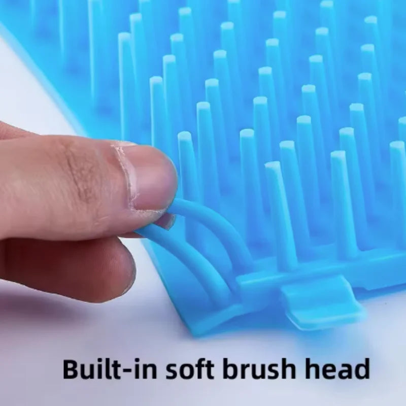 Portable Dog Paw Washer Cup with Silicone Bristles, S–L
