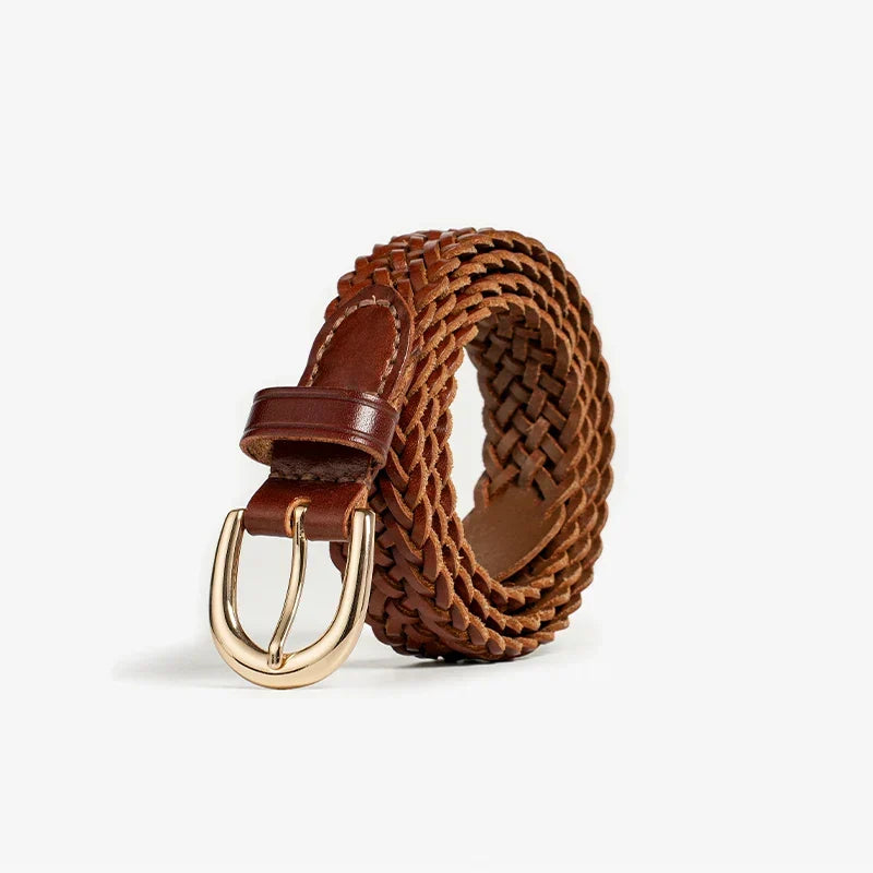 Sienara Leather Weave Belt
