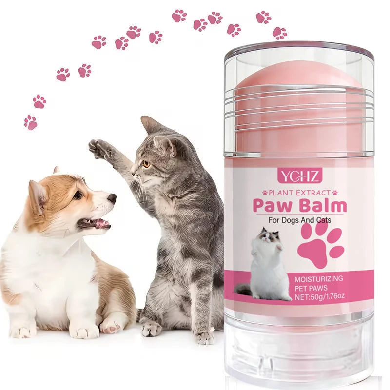 No Import Fee Pet Nose and Paw Care Balm, Contains Beeswax | Aloe Vera, Soothes Dry, Cracked Paws and Prevents Heat Stress, Perfect for Dogs, Moisturizing Pet Stick. | Pet Care Ointment, Cat and Dog Paw and Nose Ointme