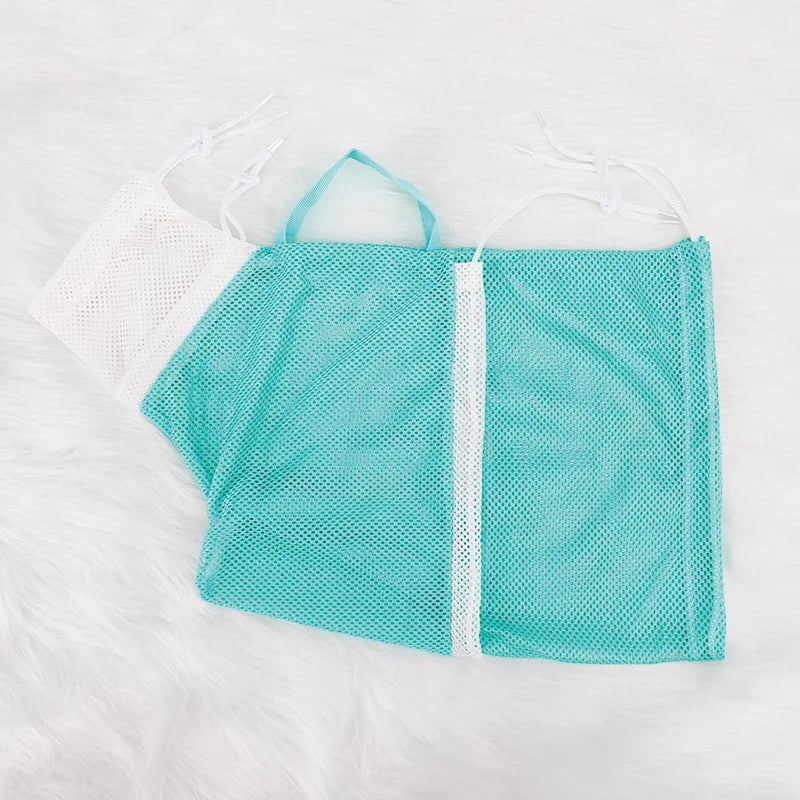 Breathable Mesh Cat Grooming Bag for Baths & Nail Trims
