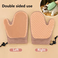 Hand-Washable Double-Sided Grooming Glove for Cats & Dogs