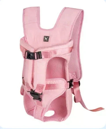 Wrap-Style Front Chest Dog Carrier with Belt Closure