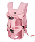 Wrap-Style Front Chest Dog Carrier with Belt Closure