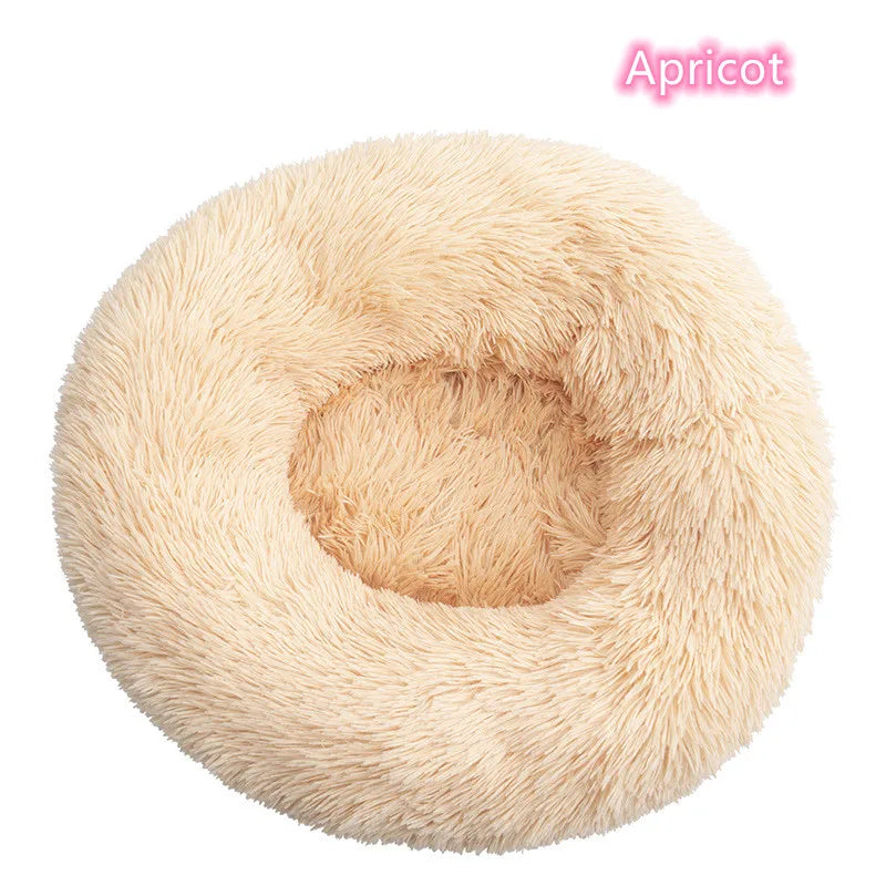 Corduroy Donut Bed for Cats & Small Dogs, 20 Colors