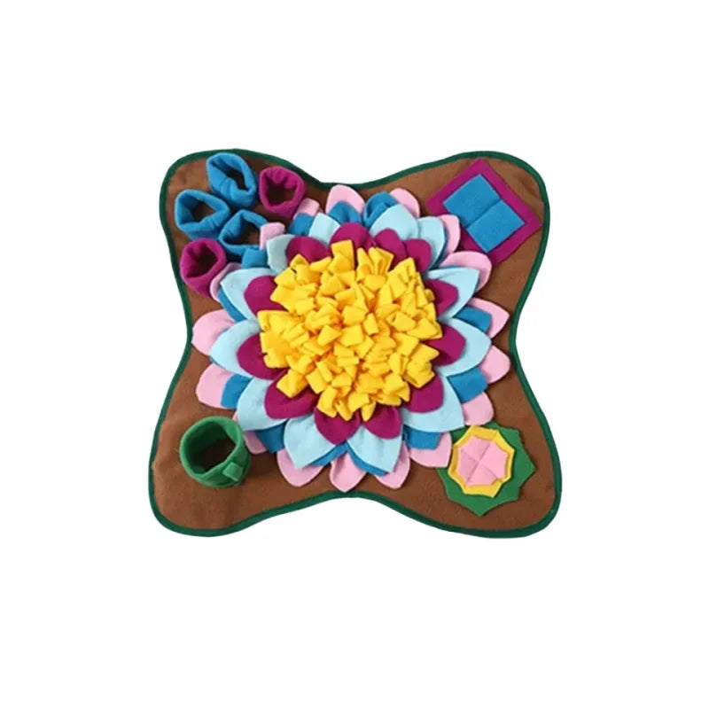 Fleece Sniffing Mat for Dogs & Cats, Four Colors