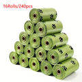 Thick Dog Poop Bags Biodegradable pet garbage bags thickened portable disposable cats dogs poop bags