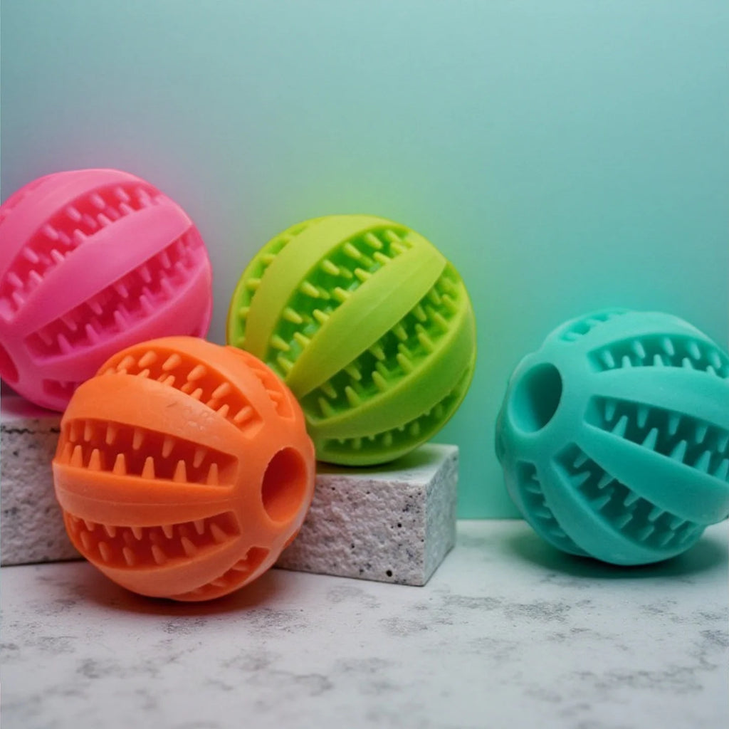 Cross-border pet dog leakage toy balls, teething puzzles, anti-boring and biting training toys