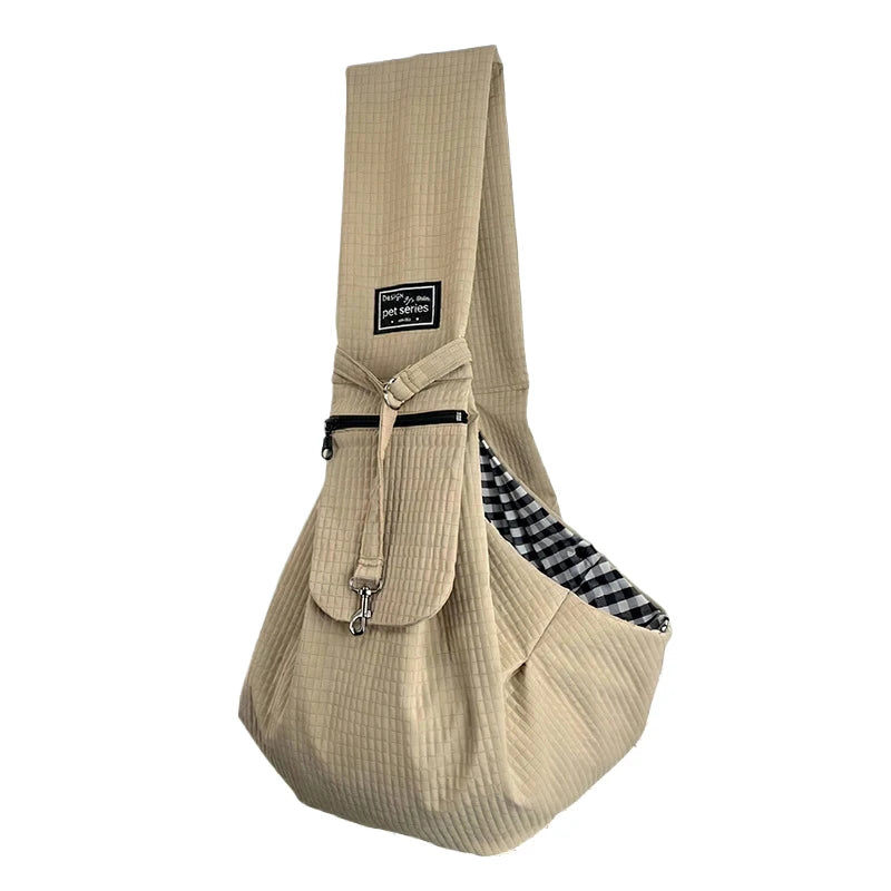 Pet Carrier Crossbody Bag Dog Cat Handbag Outdoor Travel Dog Shoulder Bag