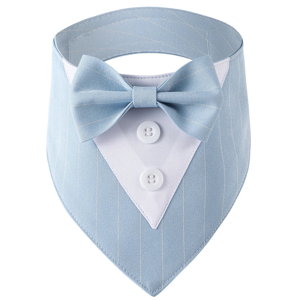 Bow Tie Bandana Scarf for Dogs, XS–XL