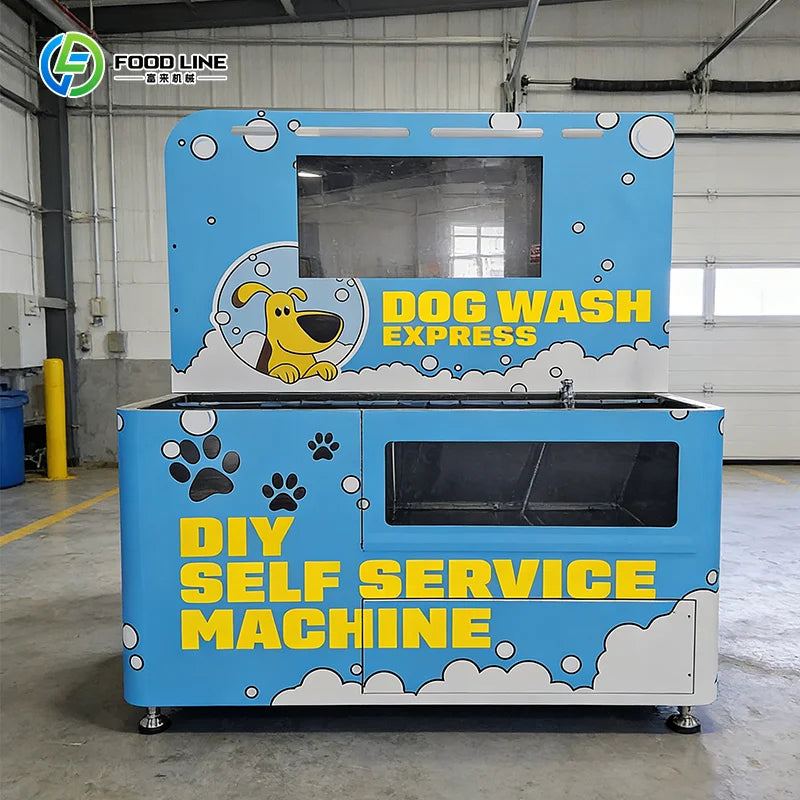 Custom Self-Service Pet Washer with Multi-Payment & Drying System, Pet-Friendly Design for Pet Shop & Home Use