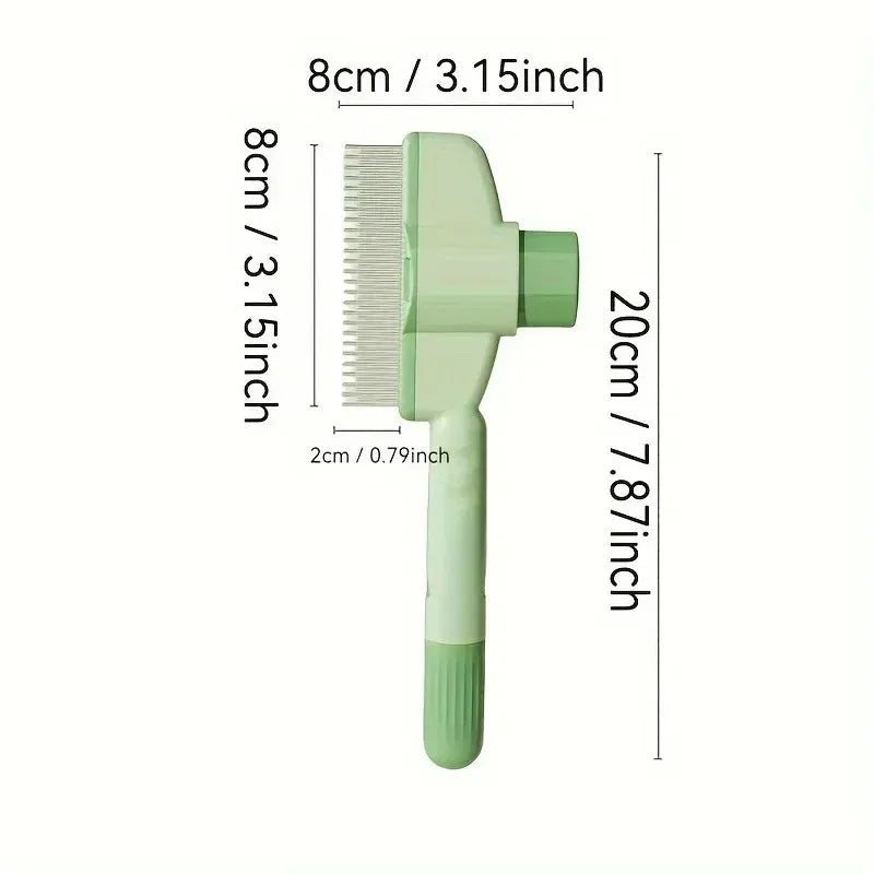 Stainless Steel Brush for Long-Haired Dogs & Cats