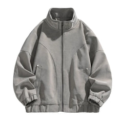 Tavren Leather Collar Jacket