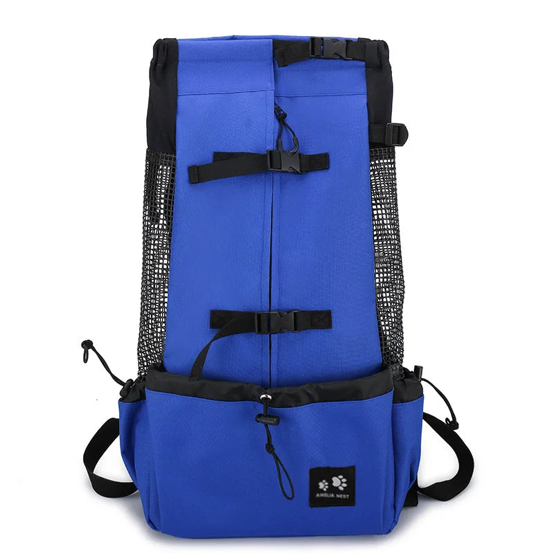 Breathable Dog Carrier Backpack, 4 Sizes by Weight
