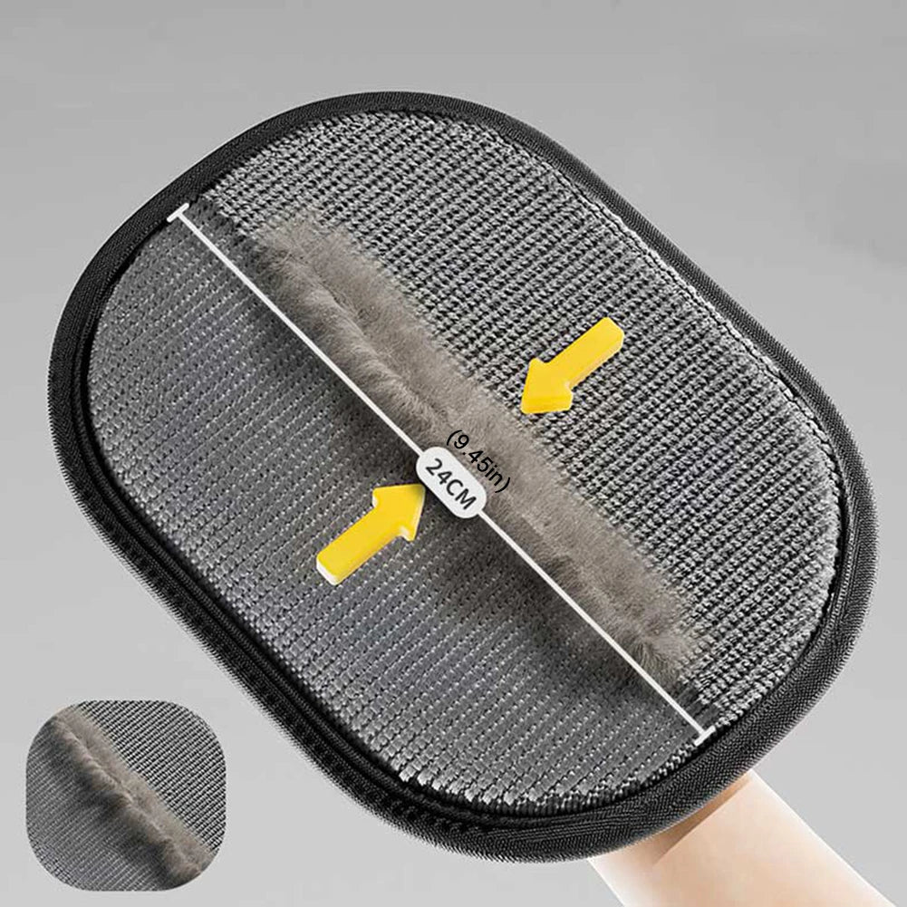 1-3PCS Pet Hair Remover Glove Double-Sided Fur Gloves Cat Dog Fur Magnet Gloves for Washing Deshedding Cleaning Carpets Sofas
