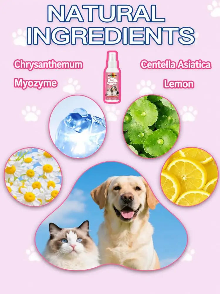 Pet Oral Care Liquid for Cats and Dogs, Freshen Pet Breath, Gentle Gum Protection, Non-irritating Liquid for Pet Daily Mouth Maintenance