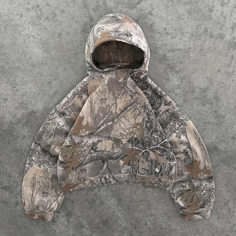 Neo Y2K Camo Hoodie