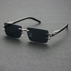 Rosin Minimal Rimless Shades