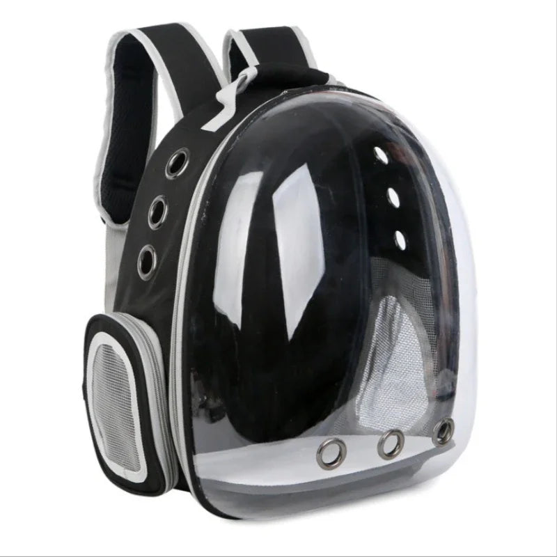 Backpack Carrier/ Bubble Carrying Bag for Small Medium Dogs Cats, Transparent Cat Space Capsule, Breathable Cat/ Dog Travel Bag