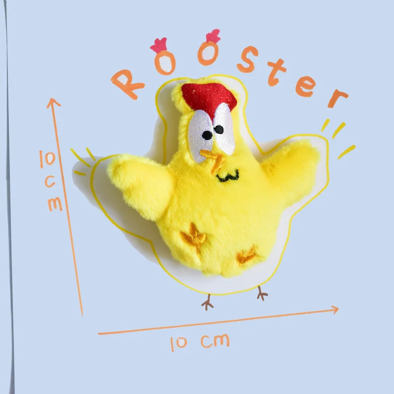 Cartoon Rabbit Plush Sound Toy for Dogs, 11 Styles