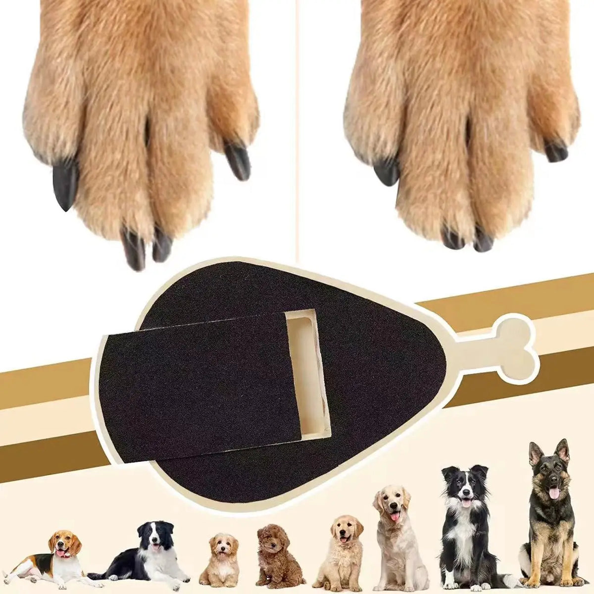 Chicken Leg Drumstick Shaped Wooden Dog Nail Scraper, Can Be Pulled Nail Repair Scraper, Pet Supplies, Feeding Toys, Cat Toys